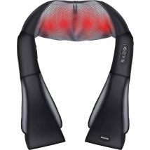 Auronic Draadloos Shiatsu Massagekussen - Elektrisch Nekmassage Apparaat - Nek en Schouder - Infrarood - Zwart