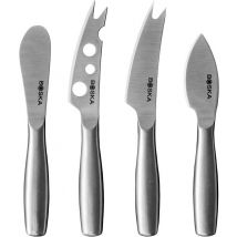 Boska Kaasmessenset Mini Copenhagen - Kaasmesjes - Set van 4 - Kaasmessen - Vaatwasserbestendig - RVS