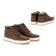 Milanoro - Comfortabele sneakers voor heren - Donkerbruin - Maat 43