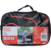 BLACK+DECKER Aanhangwagennet - 2 x 3 M - Rekbaar Elastiek - In Opbergtas - Zwart