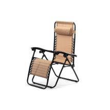 Hortensus Zero Gravity Relaxstoel – Ultiem Comfort in je Eigen Tuin - Beige