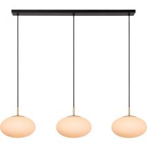 Lucide ELYSEE - Hanglamp - 3xE27 - Opaal