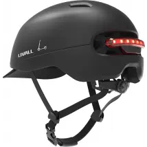 Livall - Helm - C21 Smart Bicycle - Groot 57-61 cm - Geschikt voor Speed Pedelec & Bromfiets - SOS-functie - Remlicht - Zwart