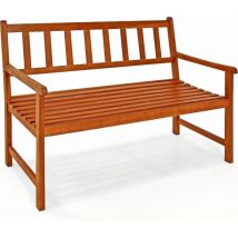 Casaria Tuinbank – FSC®-Gecertificeerd Acacia / 120 cm Breed – Bruin