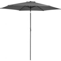 Kingsleeve Parasol Ø300cm - UV-bescherming 50+ Slinger - Antraciet