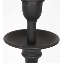 Anne Lighting tafellamp Lyons - zwart - metaal - 15,5 cm - E27 fitting - 3467ZW