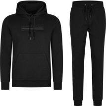 Mario Russo Trainingspak Anselm- Huispak - Joggingpak - Hoodie - Zwart - L