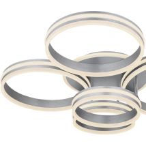 Globo plafonniere Rubio - grijs - metaal - 67260-120