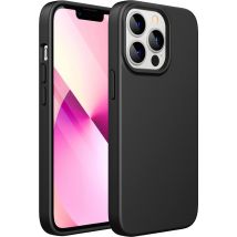 Podec iPhone 13 Pro Hoesje & Screenprotector - Zwart - 14,7 x 7,1 x 1 cm