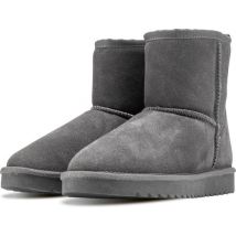 Pantoffels Dames - Sloffen - Dames Laarzen - Anti-slip - Memory Foam Voetbed - Grijs - Maat 37