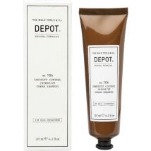 Depot 106 rooscontrole intensieve crèmeshampoo 125ml - Normale shampoo - Voor Alle haartypes