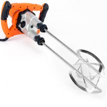 Monzana Beton/Cement Mixer - 1800 Watt tot 90L 2-snelheden \u2013 Oranje
