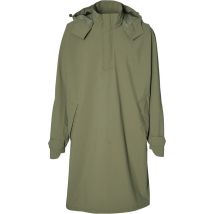 Basil Mosse Regenponcho - Unisex - Groen - Maat XL/XXL