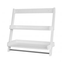 SoBuy Badkamerrek - Wit - 63x19x57 cm - MDF - FRG117-W