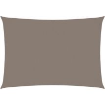 vidaXL – Zonnescherm – Rechthoekig – Circa 280x180 cm – Oxford Stof – Waterafstotend – UV-bestendig – Taupe