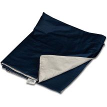 Hoes voor de verzwaringsdeken van EL-Life | Gemaakt voor de 5kg variant van 120x180cm | Gemaakt van 100% biologisch katoen | Blauw & grijs