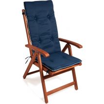 Detex Tuinstoel Kussens Vanamo – 6 Stuks Weerbestendig - Blauw