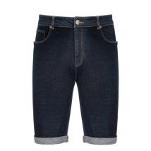 Milanoro denim shorts voor mannen - donkerblauw - maat XL