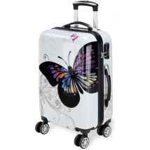 Monzana Hardcase Koffer Vlinder XL - Polycarbonaat 89L 75x49x29cm
