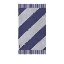 Seahorse Colorblock Stripe Strandlaken - 100x180 cm - Blauw