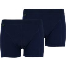 Basset Bamboe Heren Boxershorts donkerblauw 2-pack - maat M