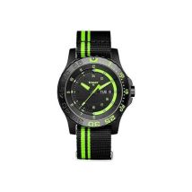 Traser P66 Green Spirit textile - horloge - Ø 45 mm - zwart/groen