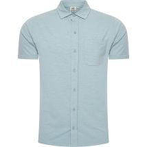 Mario Russo Korte Mouwen Overhemd Heren - Polo Shirt - Arona - XXL