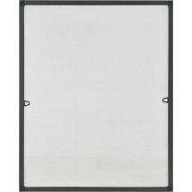 Juskys Vliegenhor / Raamhor / Hor - 80 x 100 cm - Zwart - Incl. Bevestigingsmateriaal