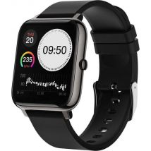 MAOO Amplify Smartwatch – Incl. Screenprotector – Hartslag, Bloeddruk & Bloedsaturatie – Slaapmonitor – Stappenteller – Afstandsmeting – Waterproof – Android & iOS – Zwart