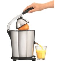 Solis Citrus Juicer 8453 Citruspers - Sinaasappelpers Elektrisch - Citroenpers Electrisch - 160 Watt - RVS Zilver