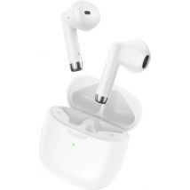 Golden Sound draadloze oordopjes - Bluetooth oordopjes - Draadloze oortjes - Oortjes draadloos - Earpods - Sport oordopjes - Geschikt voor Smartphone & Laptop - Wit