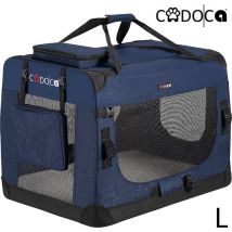 Cadoca Honden & Katten Reismand L - 70x53x50cm - Marine Blauw