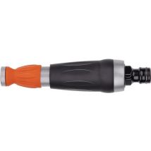 BLACK+DECKER Aanpasbare Sproeikop - Spuitpistool voor Tuinslang - Aanpasbare Waterstroom - 12 x 3,5 x 3,5 CM - Oranje/Zwart