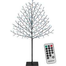 Monzana Kerstverlichting - Kersenbloesem 220cm Timer IP44 - Koud Wit