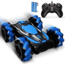 NAPI Bestuurbare Auto - RC Stunt Car met 2 Accu’s - Speelgoed Auto voor Jongens - Buitenspeelgoed - Race Autos - Speelgoedauto Buiten - Radiografisch - Slidestorm