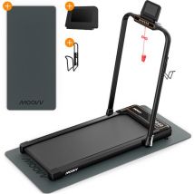 Moovv Loopband Smartstep Pro V2 - 1-12 km/u - Inklapbaar - 124 x 54 x 105 cm - Zwart