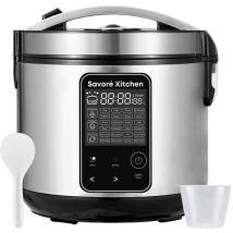 Savoré Kitchen MultiTaste Multicooker 5L met 24 kookfuncties - Multicookers - Rijstkoker - Stoomkoker - Touch Bediening