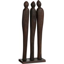 Mica Decorations Pegara Woondecoratie - L7 x B18 x 46 cm - FSC 100% Mangohout - Bruin