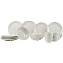 Gimex Solid Line Servies - Granite - Beige - 16-Delig