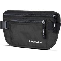 loonara Travel Heuptas - Met Geheim Vak - 13.5 x 25 cm - Zwart