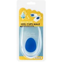 Wellhealth - Comfortabele hielspoorkussens voor extra ondersteuning - Heren - 2 paar