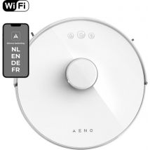 AENO RC2S robotstofzuiger - Dweil functie - Slimme app NL - 2.5KPa - Wit