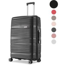 Skycases Travelin' Charm medium reiskoffer 24 inch – 41x24x69 cm – 68 liter – zwart