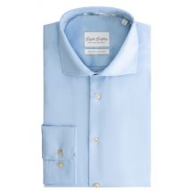 Boston Brothers Wide Spread Overhemd - maat 41 - licht blauw - heren