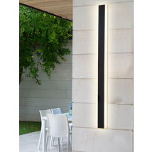 outdoor moderne led lamp - 90 cm - zwart