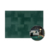 Flair Rugs Check Ombre Vloerkleed – 160 × 230 cm – Groen – 100% Wol