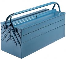 Monzana Gereedschapskoffer - Staal 53x20x20cm - Blauw