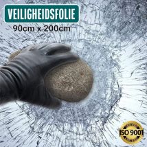 HOMEWELL - HR++ - anti inbraak beschermfolie - raamfolie - 90x200