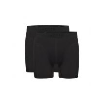 Ten Cate Heren Bamboo Long Short 2Pack Zwart - Maat L