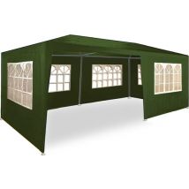Casaria Partytent Pavilion Rimini - 3x6m UV-Beschermend 18m² - Groen
